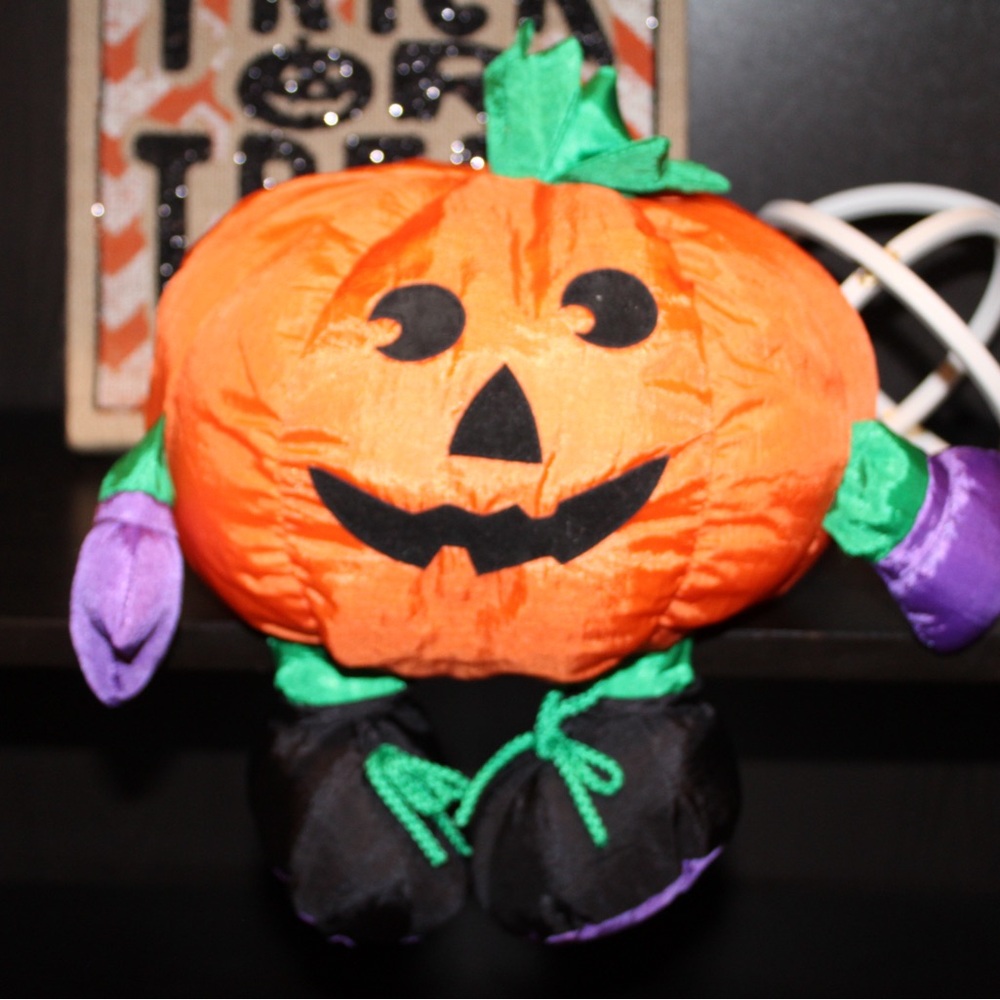 Gibson Greeting 1996 Halloween Jack O Lantern Pumpkin